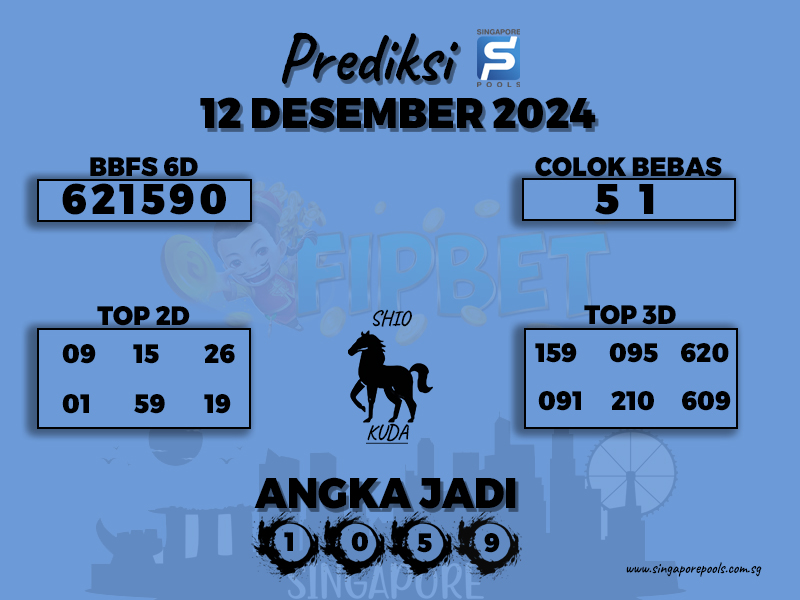 SINGAPORE POOLS 12 DESEMBER