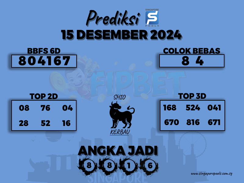 PREDIKSI SINGAPORE POOLS