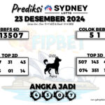 PREDIKSI SYDNEY LOTTO 23 DESEMBER 2024