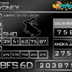 SYDNEY LOTTO 31 JANUARI