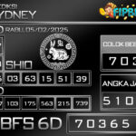 SYDNEY LOTTO 05 FEBRUARI