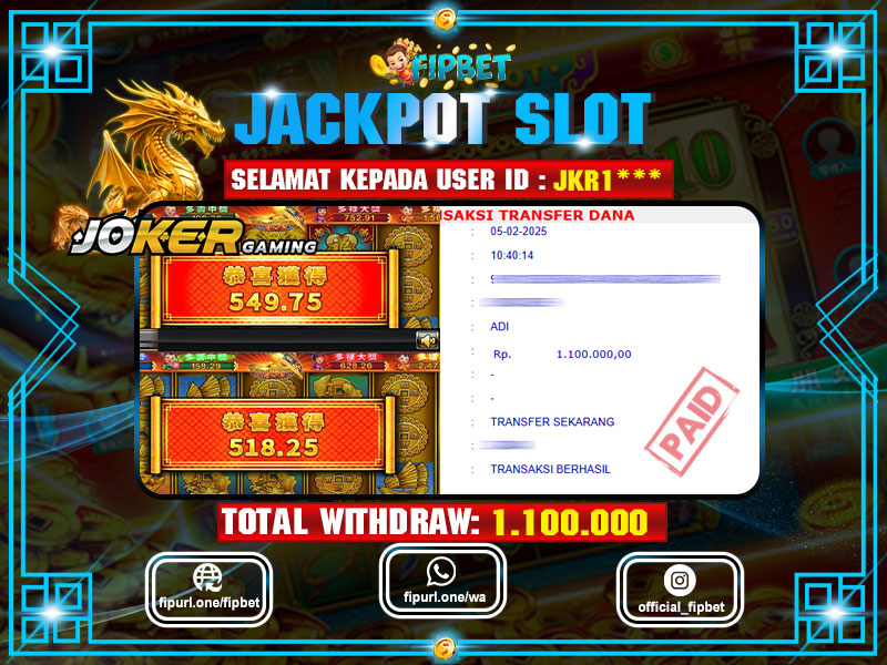 JACKPOT SLOT GOLDEN DRAGON