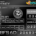 SYDNEY LOTTO 14 FEBRUARI 2025