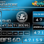 PREDIKSI SINGAPORE POOLS 16 FEBRUARI