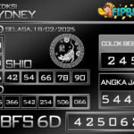 PREDIKSI SYDNEY LOTTO 18 FEBRUARI