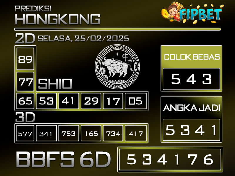 PREDIKSI HONGKONG LOTTO 25 FEBRUARI 2025