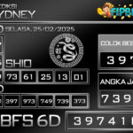 PREDIKSI SYDNEY LOTTO 25 FEBRUARI 2025