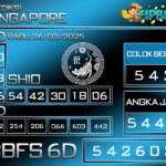 PREDIKSI SINGAPORE POOLS 26 FEBRUARI 2025