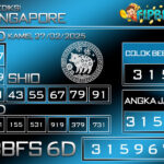 PREDIKSI SINGAPORE POOLS 27 FEBRUARI 2025