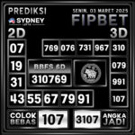 PREDIKSI SYDNEY LOTTO 03 MARET 2025