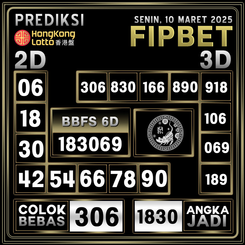 PREDIKSI HONGKONG LOTTO 10 MARET 2025